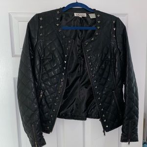 (Faux) Leather Jacket